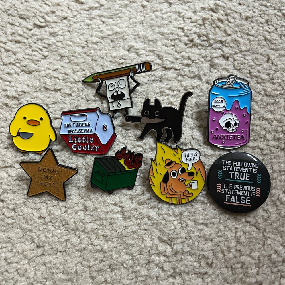 Funny pins (9)